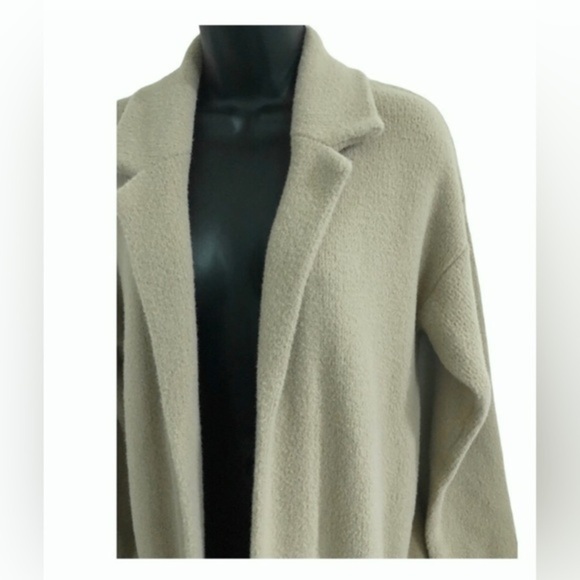 Jessica Simpson super soft & cozy light green sage long cardigan‎ duster size M - Picture 9 of 9